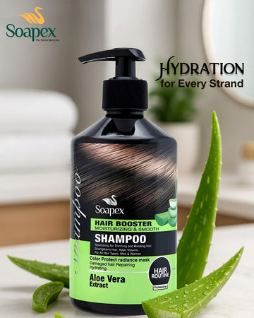 Soapex Aleo Vera Extract Hair Shampoo 800 ML