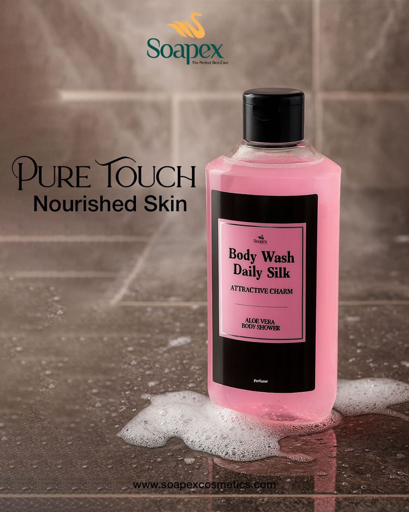 Soapex Natural Extract & Vitamin E Body Wash