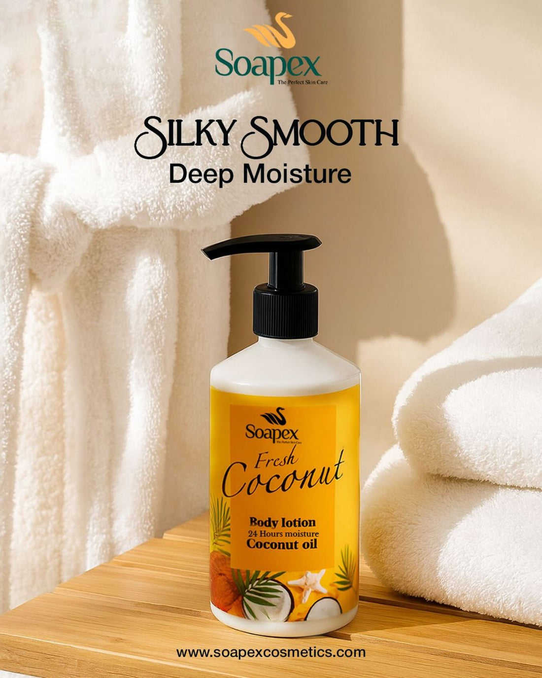 Soapex Coconut Oil Extract Body Lotion