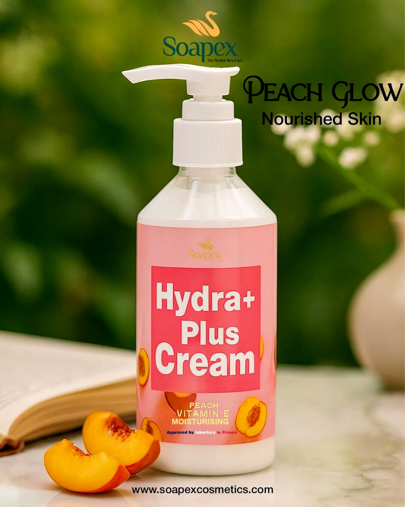 Soapex Peach & Vitamin E Hydra Plus Cream