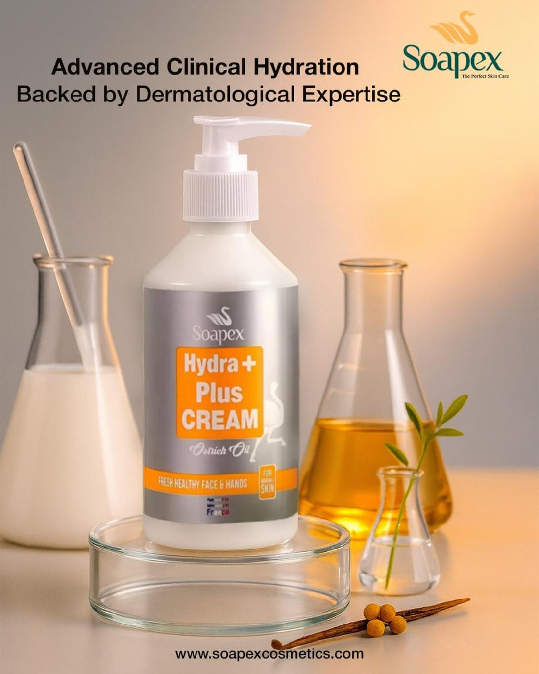 Soapex Ostrich Oil Hydra Plus Cream