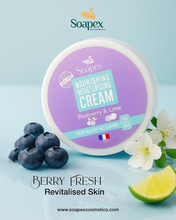 Soapex Blueberry & Lime Extract Nourishing Moisturising Cream