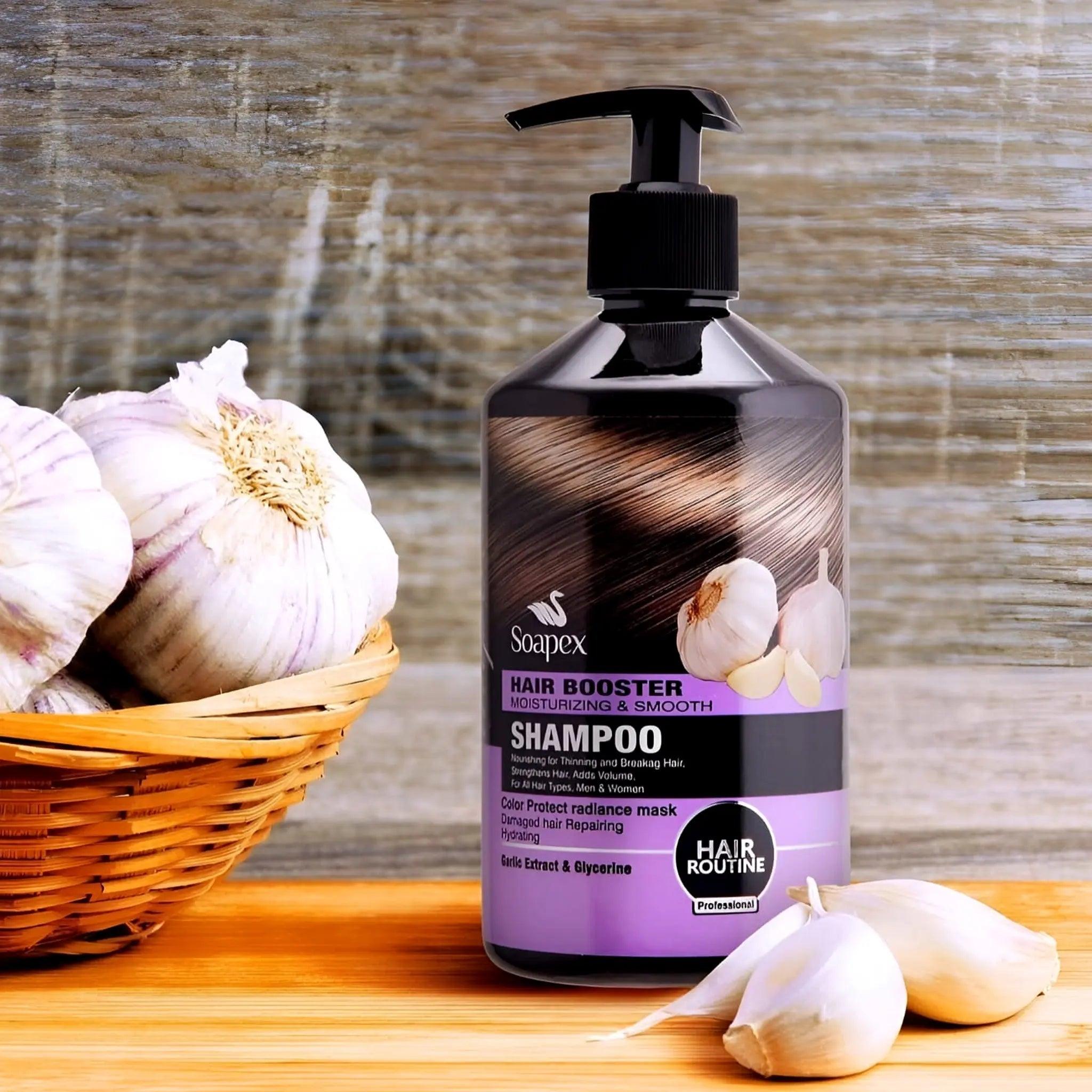 Soapex Garlic Extract & Glycerine Hair Shampoo Soapex