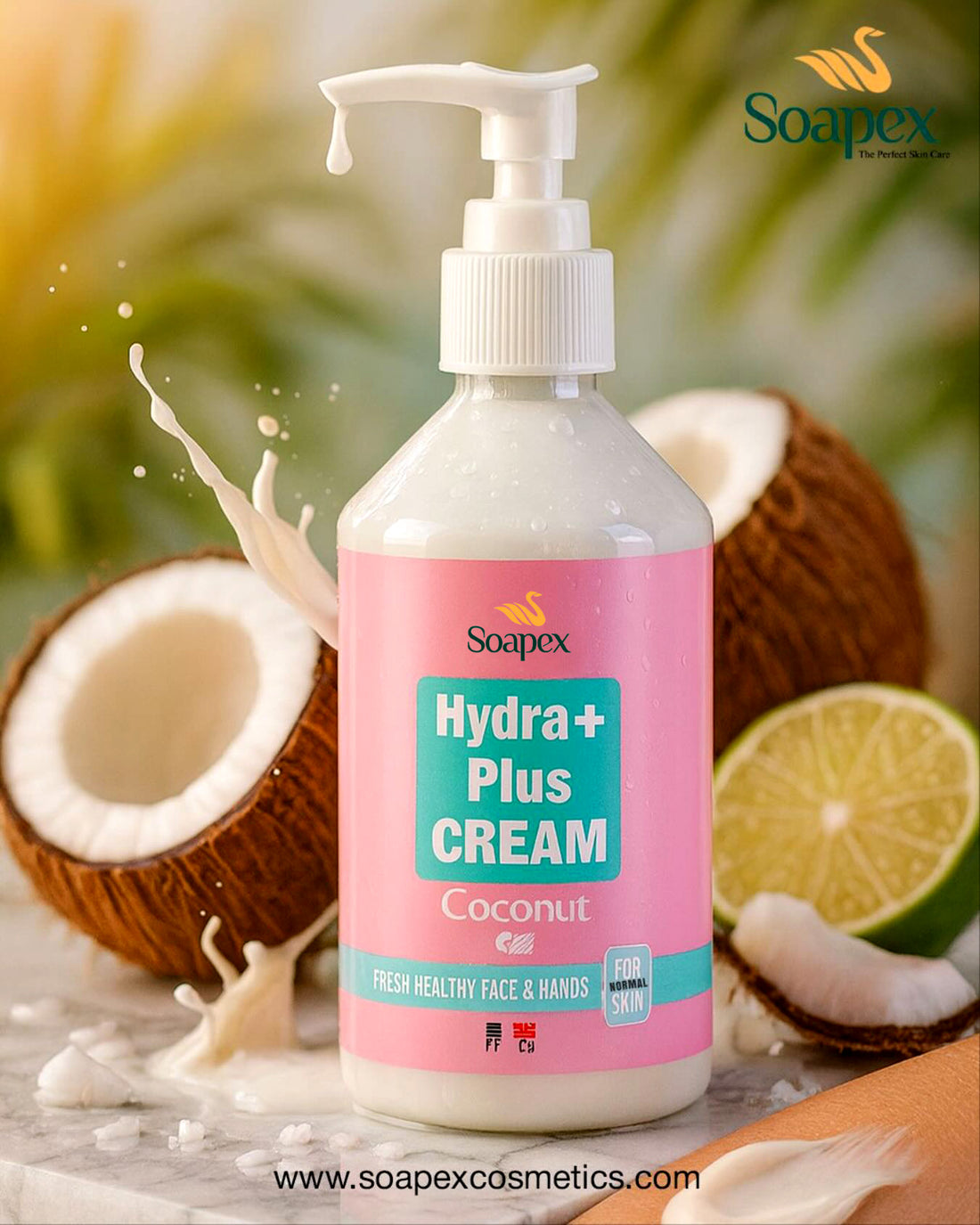 Soapex Coconut oil Hyra Plus Cream