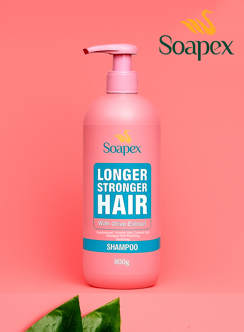 Soapex Olive Extract Hair Shampoo 800 ML